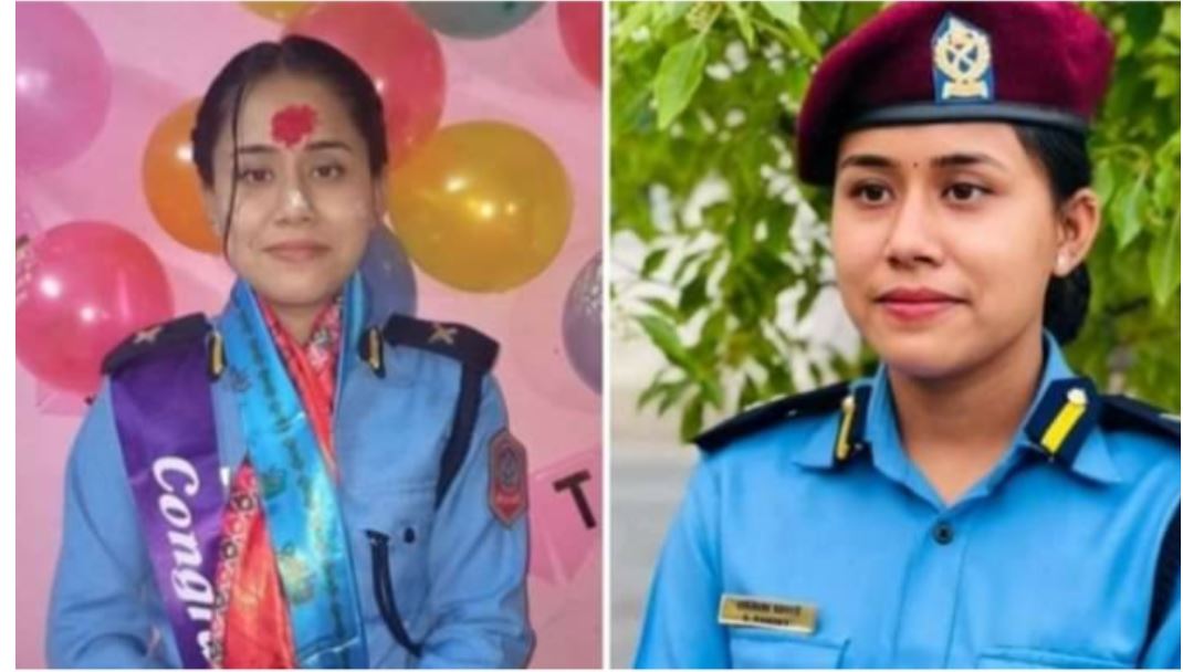 हा’र्दिक ब’धाई : म’धेसी महिला बाट पहिलाे पटक इन्सपे’क्टरमा नाम निकाल्न सफल प्र’तिभा’