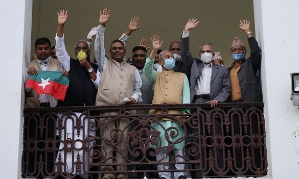 सिंगाे जसपा ओलीविरुद्ध उभिने संकेत