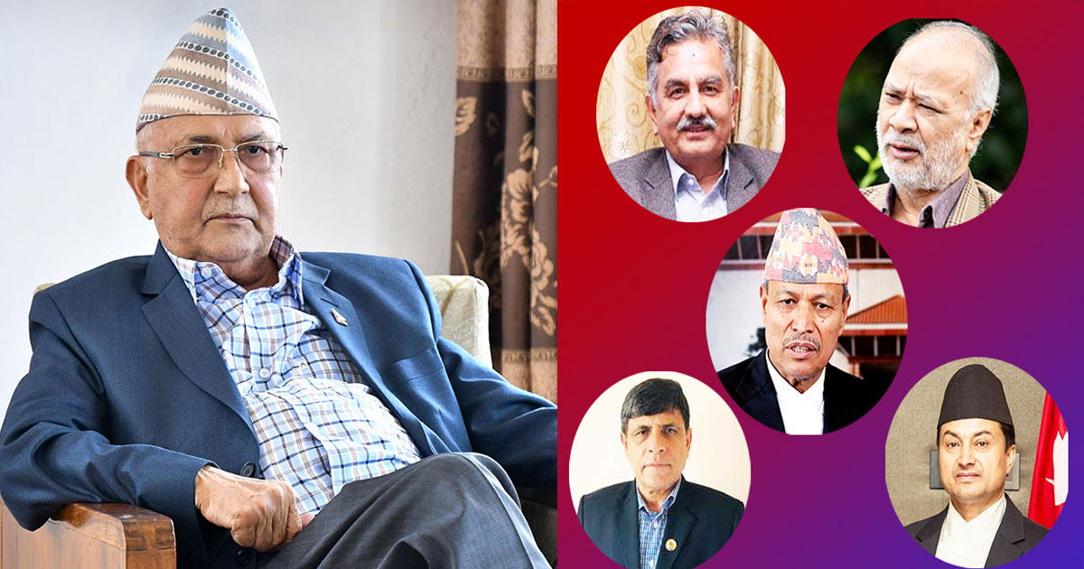 सरकार ढाल्न सहयोग गर्ने मध्यमार्गीहरू पनि एमाले विरोधी नै हुन् : ओली