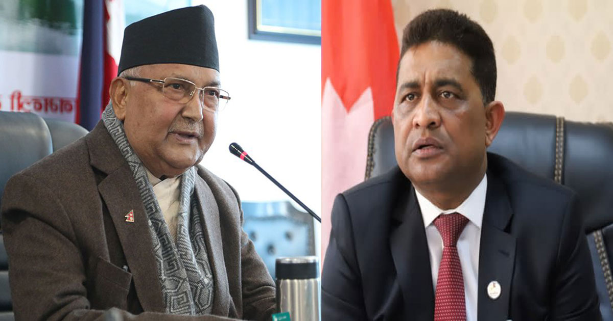 एमाले बैठकको रोचक पाटो: ओलीले गम्भीर प्रश्न उठाएपछि बैठकबाटै भागे महासेठ