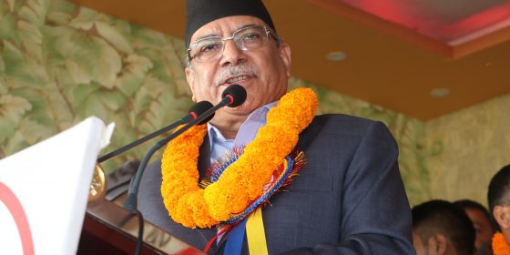 केपीले त अब मैले त्यो दरबार जिन्दगीभर छोड्नुपर्दैन भन्ने ठाने : प्रचण्ड