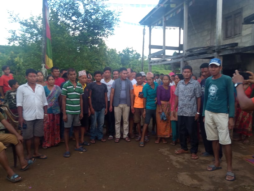 बागमती ८ मा सिङ्गो गाउँ नै माओवादीमा प्रवेश