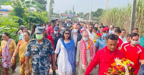 समाजवादी पार्टीमा जनताको आकर्षण बढिरहेको छ ,आगामी निर्वाचनमा हाम्रो पार्टी देशकै पहिलो शक्ति बन्छ : माधव नेपाल