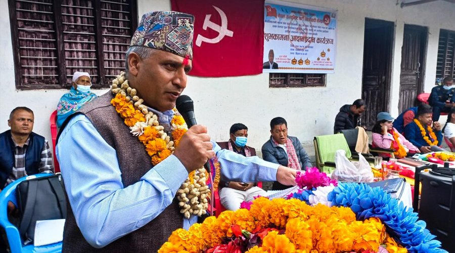 माओवादीले कहिल्यै जनताको शीर झुक्ने काम गरेको छैन : रामजी प्रसाद बराल