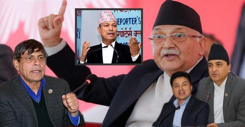 अध्यक्षको उमेदवार घोषण पछि झन एक्लीए रावल, आफ्नै प्यानलका यी नेताले ओलीसंग गरे यस्तो सहमति !