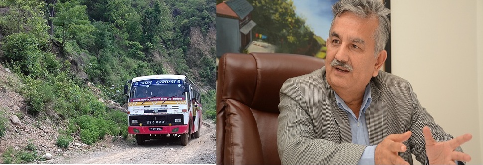 चितवनको चेपाङ मार्गमा सुरुङ बनाउन मैले धेरै प्रयास गरिरहेको छु : नेता पाण्डे