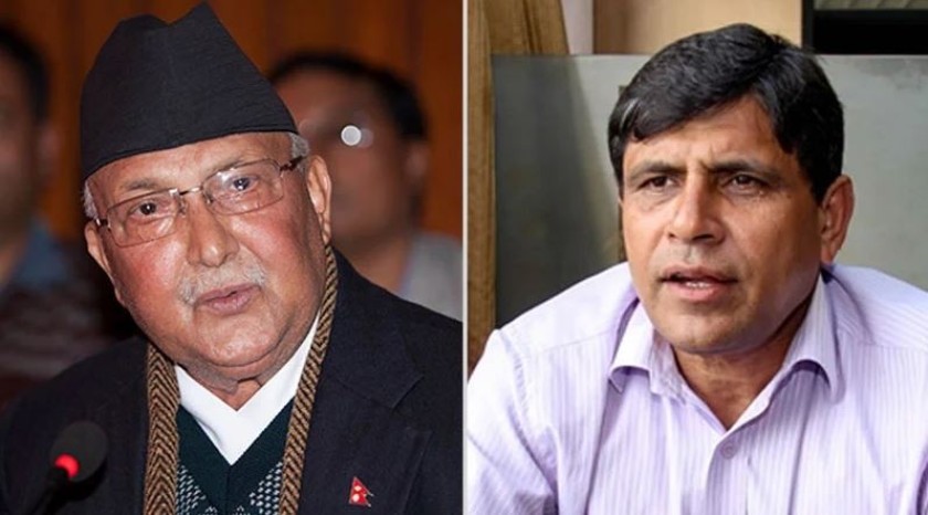 घनश्याम भुसालले अस्विकार गरे ओलीको निम्तो