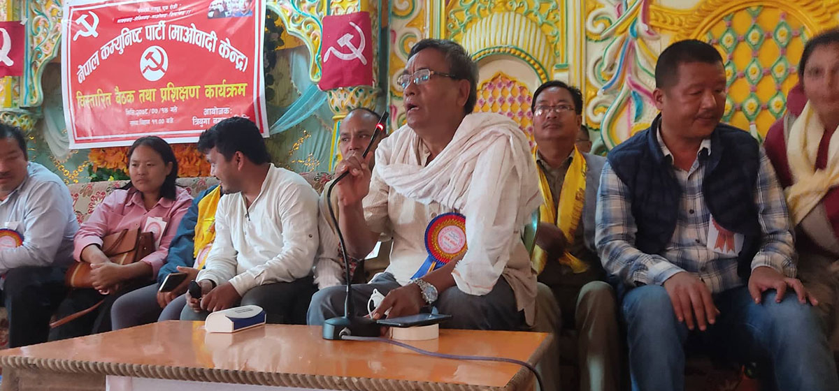 ओलीका कारण देशकाे परिवर्तन धरापमा : प्रदेश इन्चार्ज कार्की