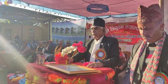 शिक्षाको गुणस्तर वृद्धिका लागि सरोकारवालाको चासो आवश्यक छ : मुख्यमन्त्री पोखरेल