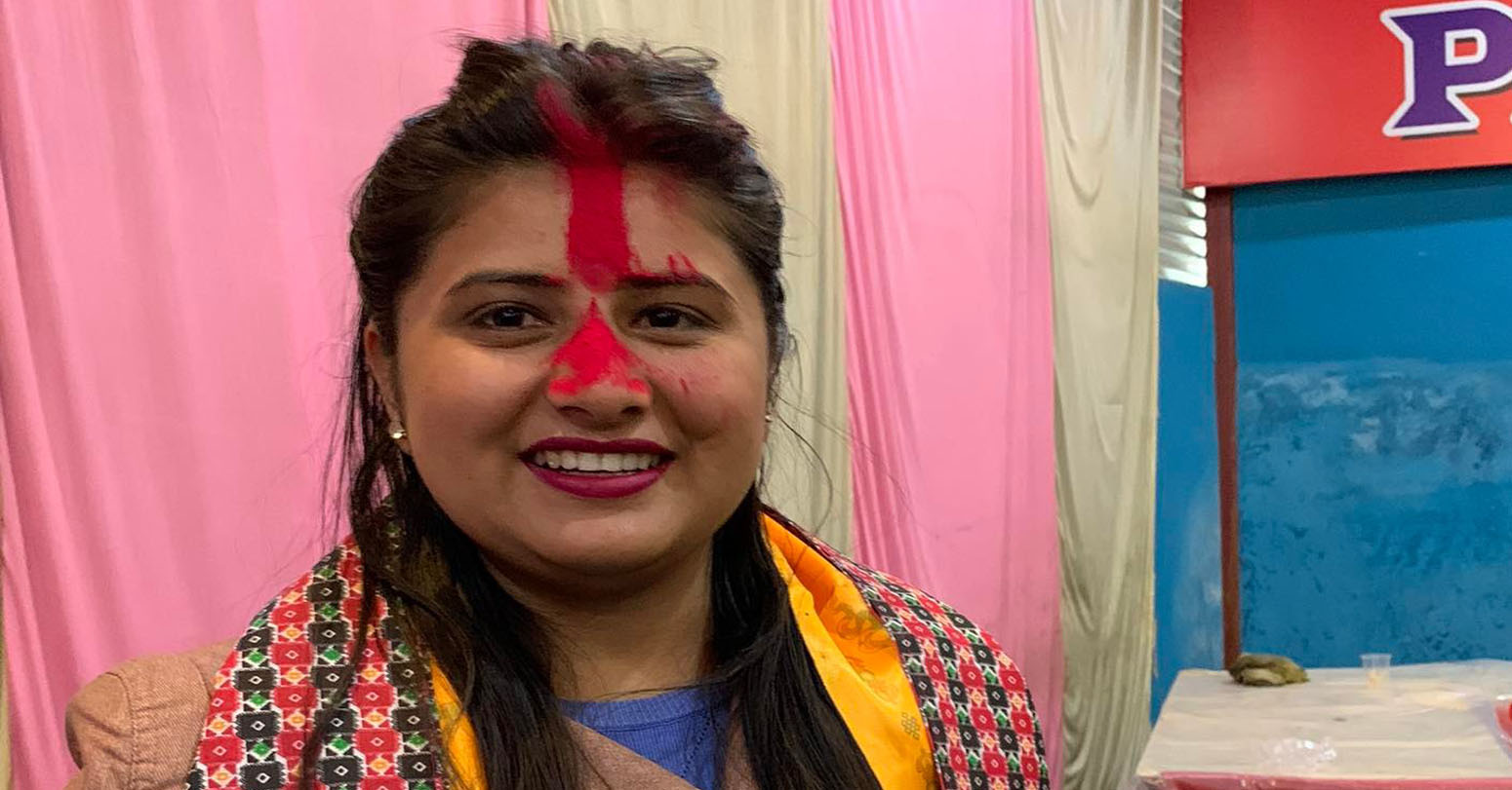 २५ वर्षीया आकृती बनिन् एमाले बागलुङको जिल्ला सदस्य