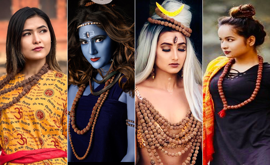 शिव अवतारमा महिला कलाकार