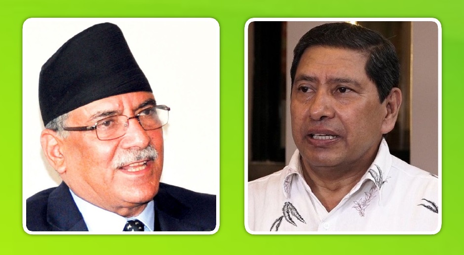 नारायणकाजीलाई प्रचण्डको आग्रह : पार्टीबाट अलग नहुनुस्