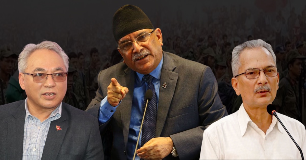 मेरो दायाँतिर बाबुराम, बायाँतिर बादल हुँदा सबैथोक गयो : प्रचण्ड