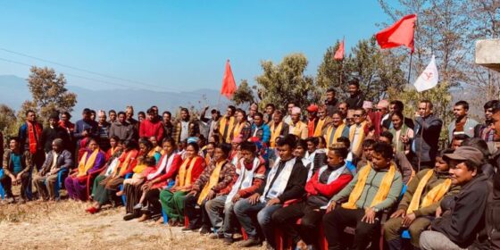 बिभिन्न पार्टी परित्याग गरी माओवादी पार्टीमा प्रवेश गर्नेको लहर