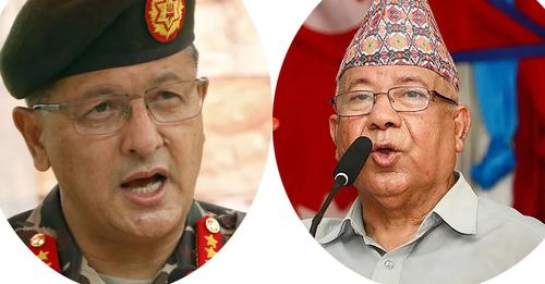 माधव नेपालको अभिव्यक्तिप्रति पूर्व प्रधानसेनापति थापाको आपत्ति