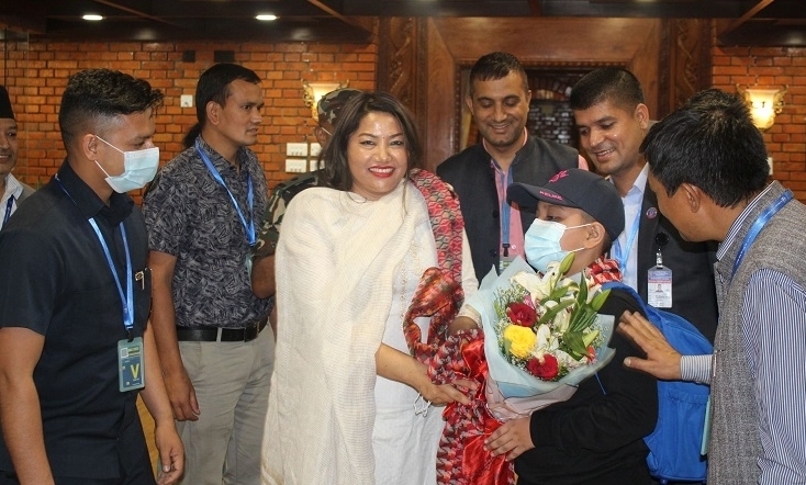 उच्चस्तरीय बैठकलाई सम्बोधन गर्न मन्त्री झाँक्री अमेरिका प्रस्थान