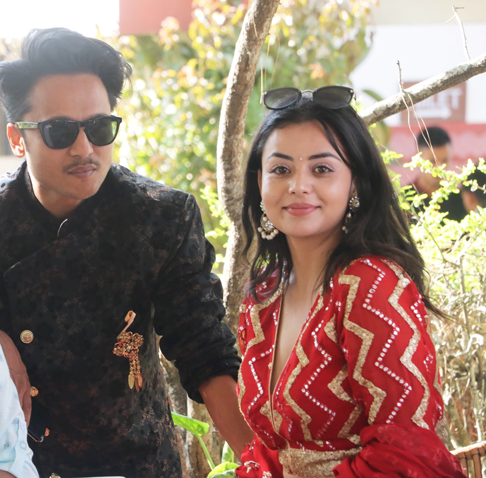 हरिहरसँग विवाह गर्दै नीता