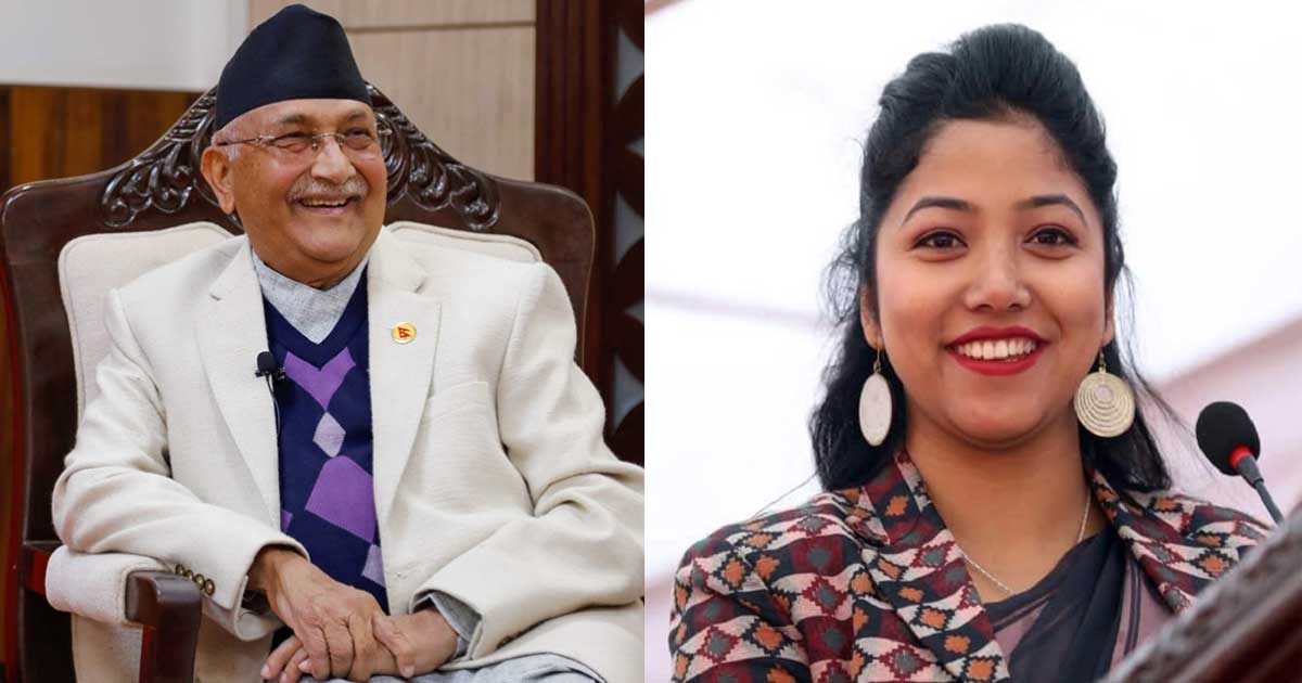 जब ओलीले सुनिताको अन्तर्वार्ता हेरेर दङ्ग परे…