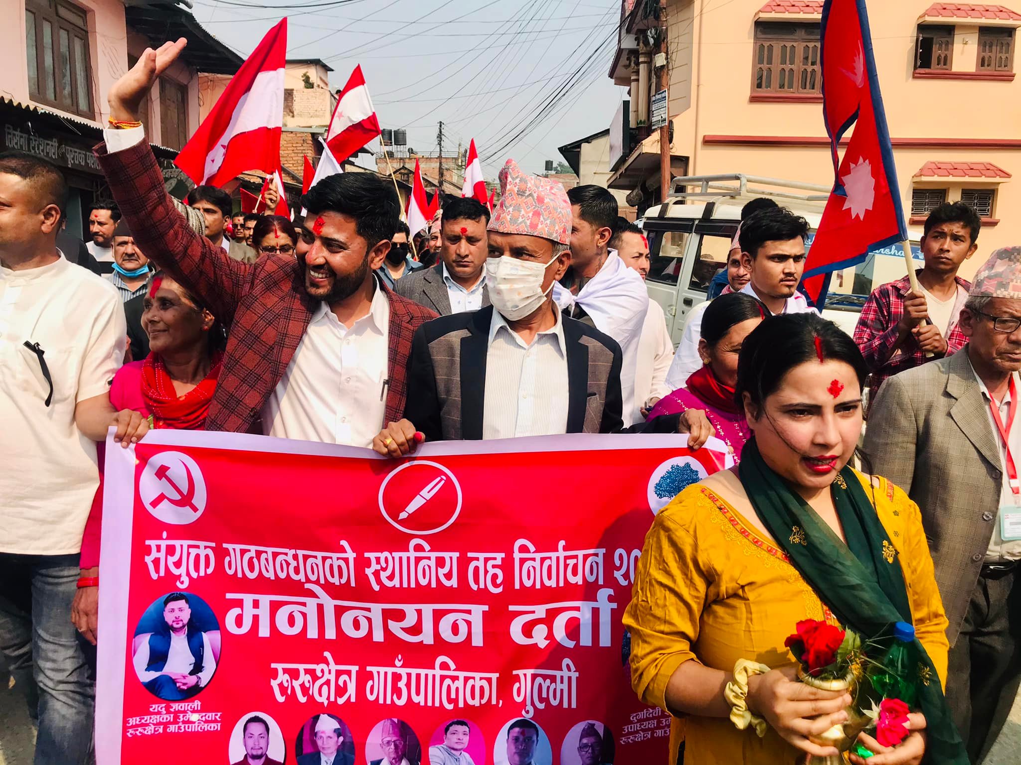 माओवादी उम्मेदवारको समर्थनमा निस्किए पूर्व मुख्यसचिव पौडेल