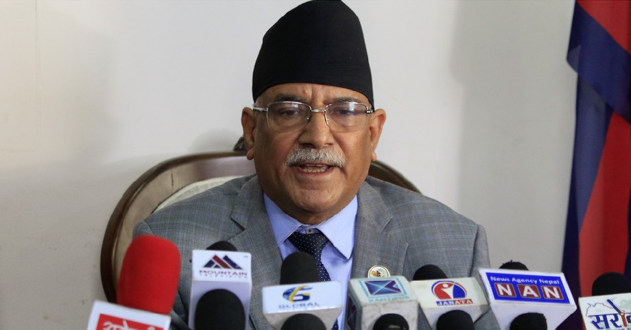 गठबन्धनले चितवनमा जित्नेमा विश्वस्त छु : प्रचण्ड