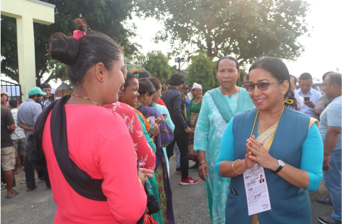 विवेक प्रयोग गरेर मतको सदुपयोग गर्न रेनु दाहालको आह्वान
