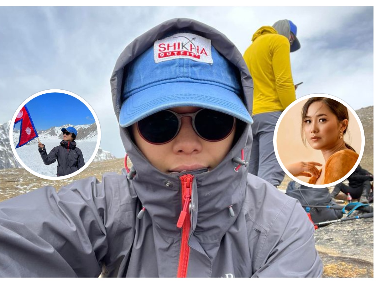 अभिनेत्री दीया पुनले गरिन् सगरमाथा आरोहण