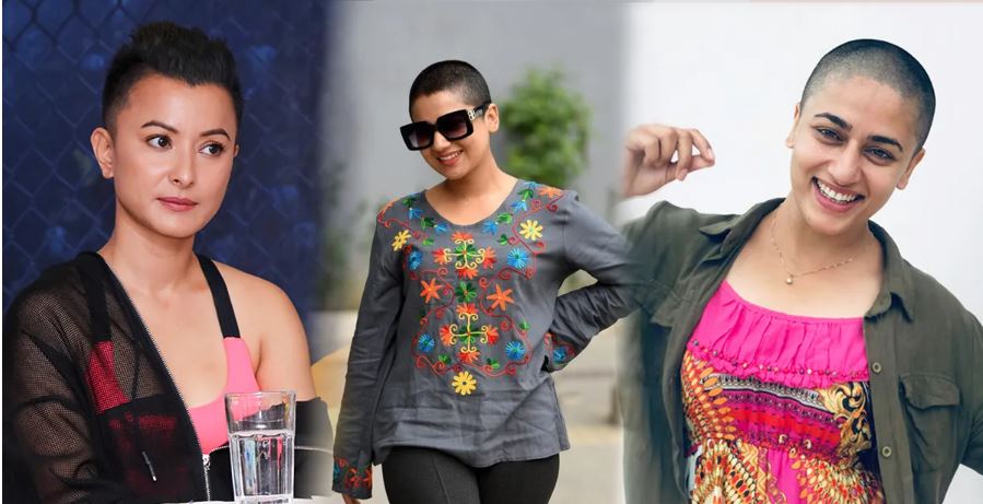 यी ६ नेपाली नायिका जसले किन खाैरिए कपाल ? यस्तो छ रहस्य