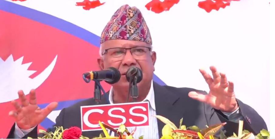 माधव नेपालले पोखरेली कांग्रेसलाई भने– दम्भले ओली सकिए, मिलेर अगाडि बढौँ