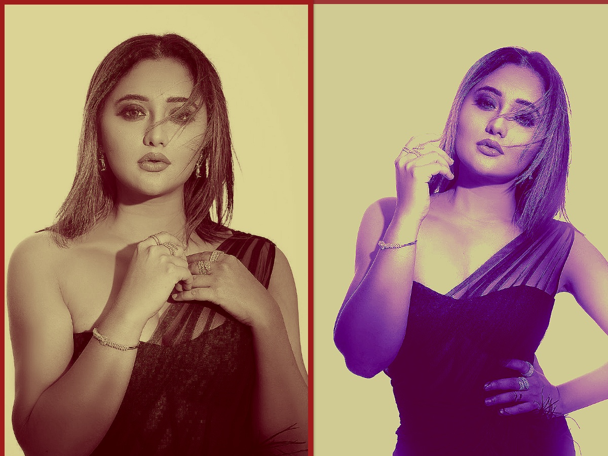 टिभीको संस्कारी बुहारी रश्मी देसाईले कालो पारदर्शी गाउनमा गरिन् बोल्ड फोटोशूट