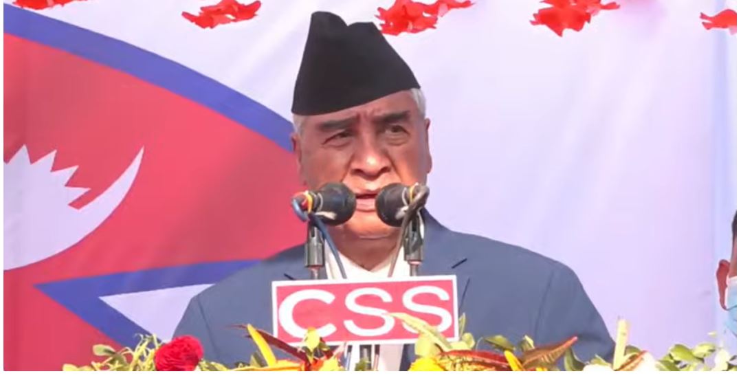 भरतपुर महानगरमा रेनु दाहाललाई जिताउनु कांग्रेसको कर्तव्य : सभापति देउवा