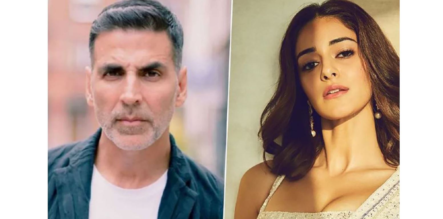 ३१ बर्ष कान्छी अनन्या पाण्डेसँग रोमान्स गर्दै अक्षय कुमार