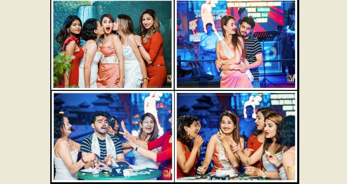 बिहेअघि राज र सुनिशाको रोमान्टिक ब्याचलर पार्टी