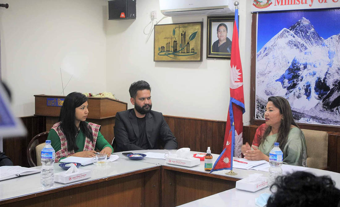 मेयर–उपमेयरले मन्त्री झाँक्रीलाई भने विश्वको उत्कृष्ट सहर काठमाडौं बनाउँन साथ चाहियो