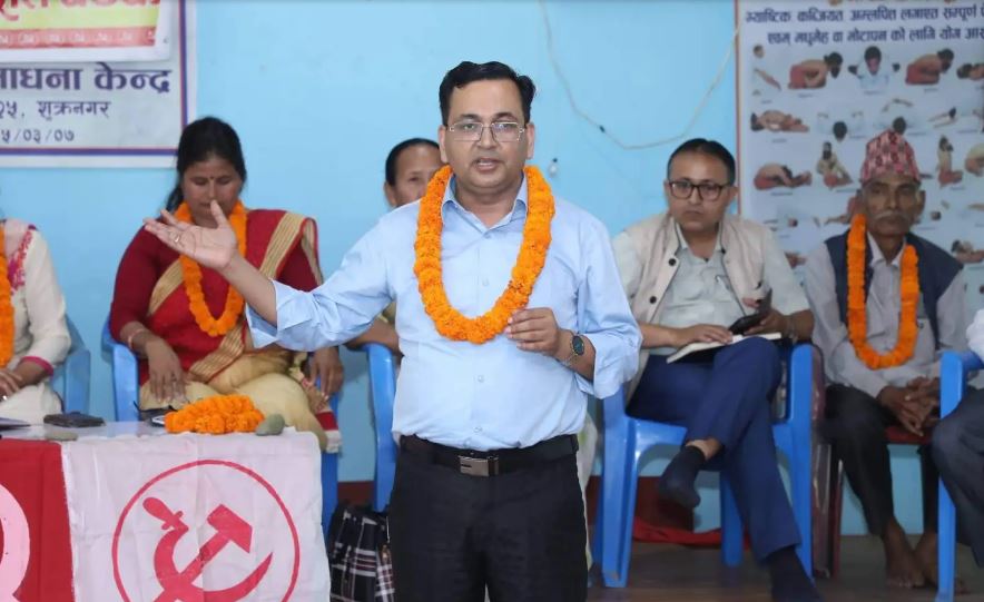 अध्यक्ष प्रचण्डको कार्यभार पूरा गर्न आएँ : डा. अधिकारी