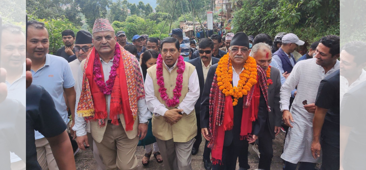 ‘आर्थिक समृद्धीको नयाँ रोडम्याप गोरखाबाट कोर्नुपर्छ’ : अध्यक्ष दाहाल