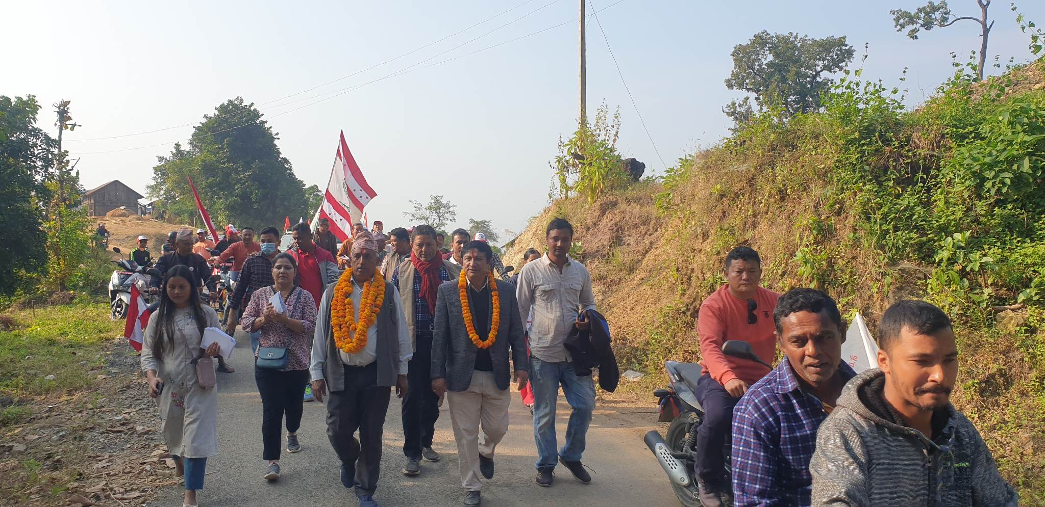 ईच्छाकामना र कालिकाको पहाडी क्षेत्रको विकासमा मुल फुट्दै : मन्त्री घनश्याम दाहाल