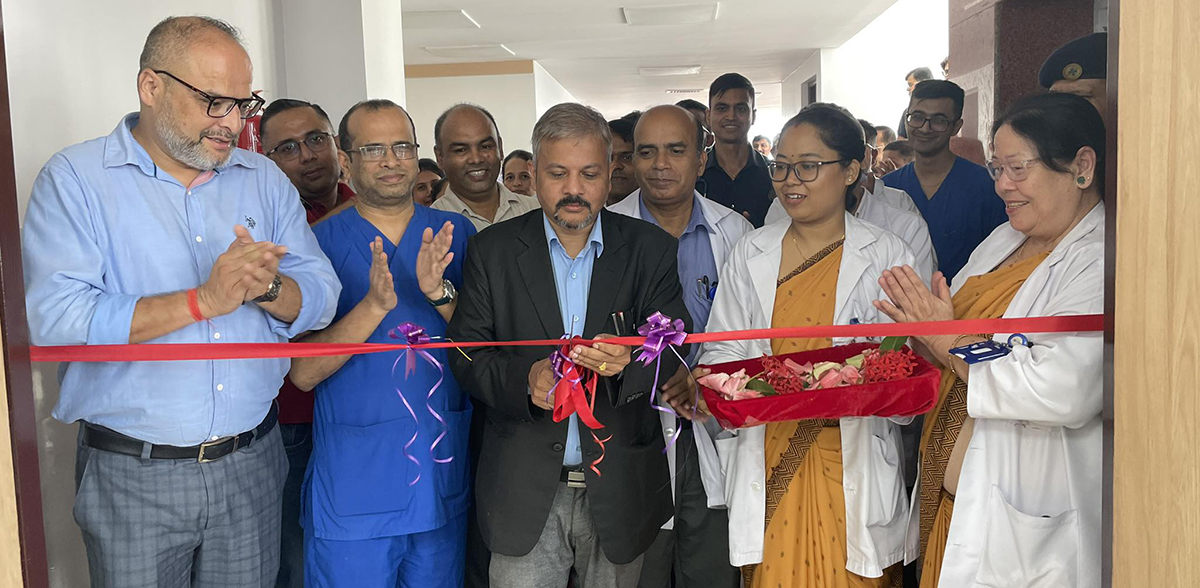 सिएमसी क्यान्सर इन्स्टिच्युटको मेडिकल अंकोलोजी वार्ड उद्घाटन