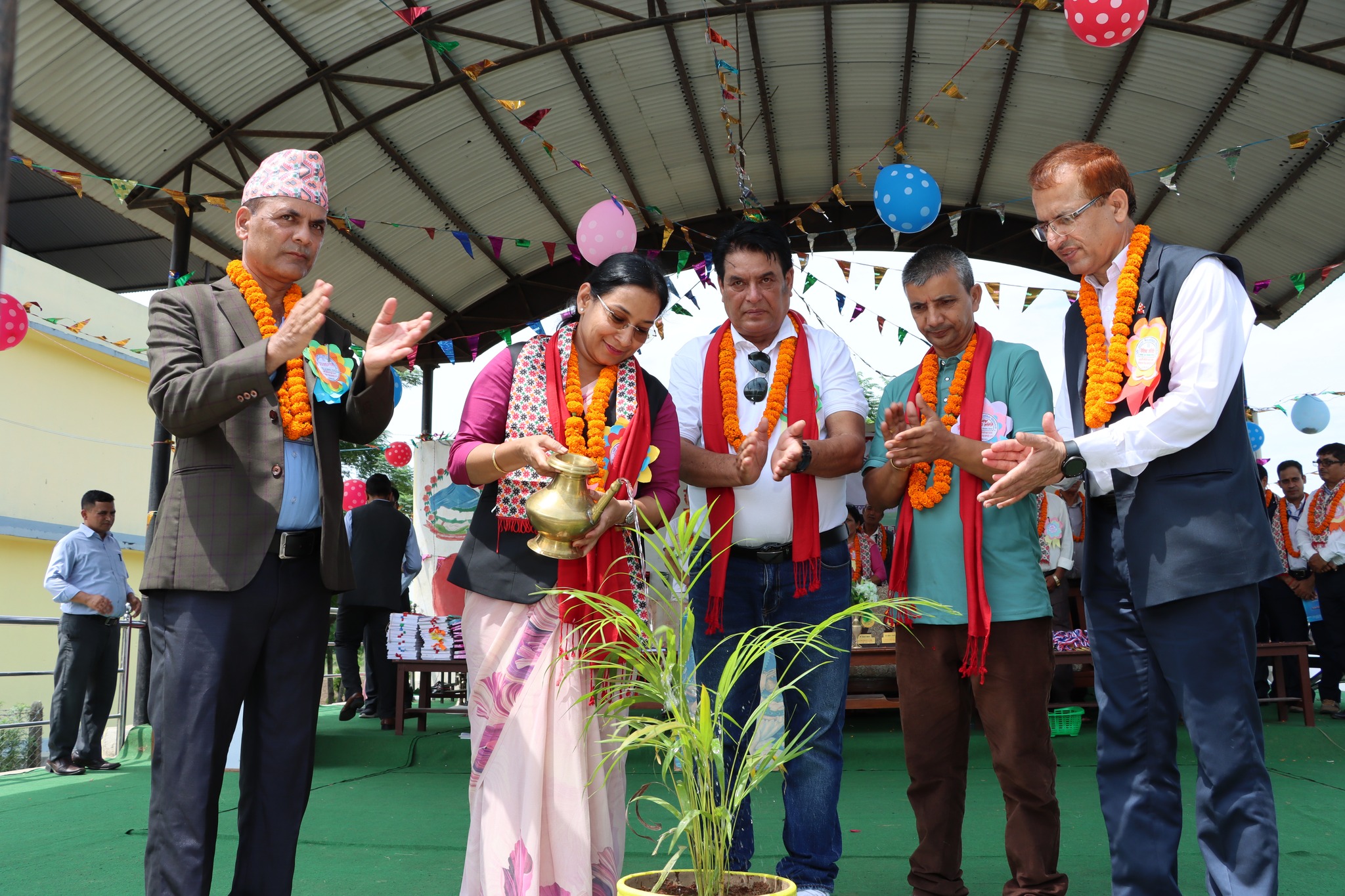 भरतपुरको दिव्यनगरमा मस्तिष्कघात भएर अपाङ्गता भएका बालबालिकालाई स्रोत कक्षा सुरु