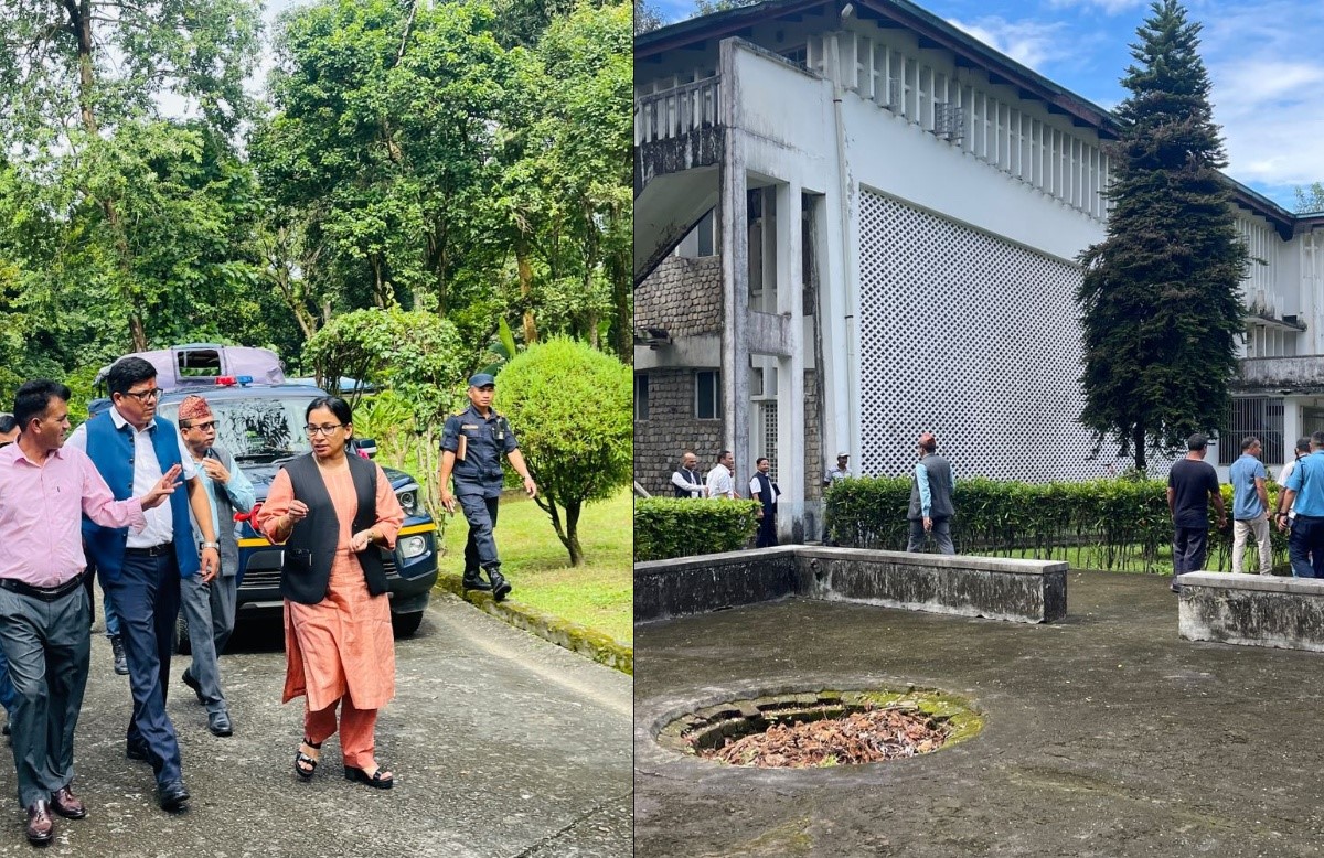 दियालो बंगला दरबारको बाँकी भू–भागमा अन्तर्राष्ट्रिय पार्क निर्माण गर्छौः प्रमुख दाहाल