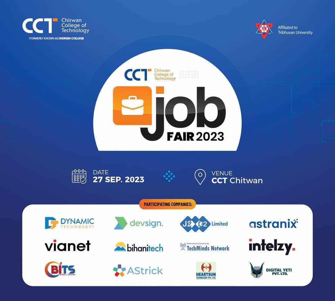 चितवन कलेज अफ टेक्नोलोजी(सिसिटिमा)असोज १० गते ‘जबफेयर’ हुँदै