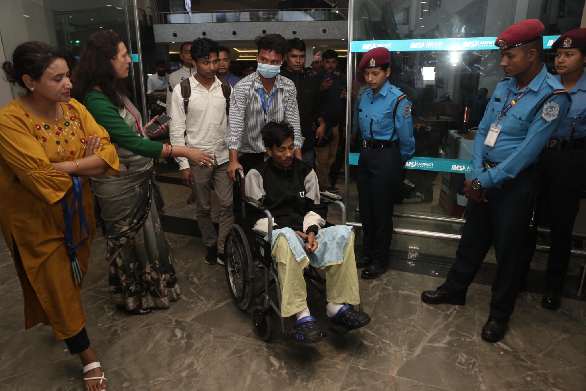 इजरायलबाट नेपाली नागरिक उद्धार गरी स्वदेश ल्याइयो