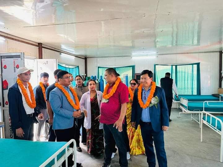 इच्छाकामना आधारभूत अस्पतालको सेवा सुरु, मन्त्री जोशीले गरे उद्घाटन