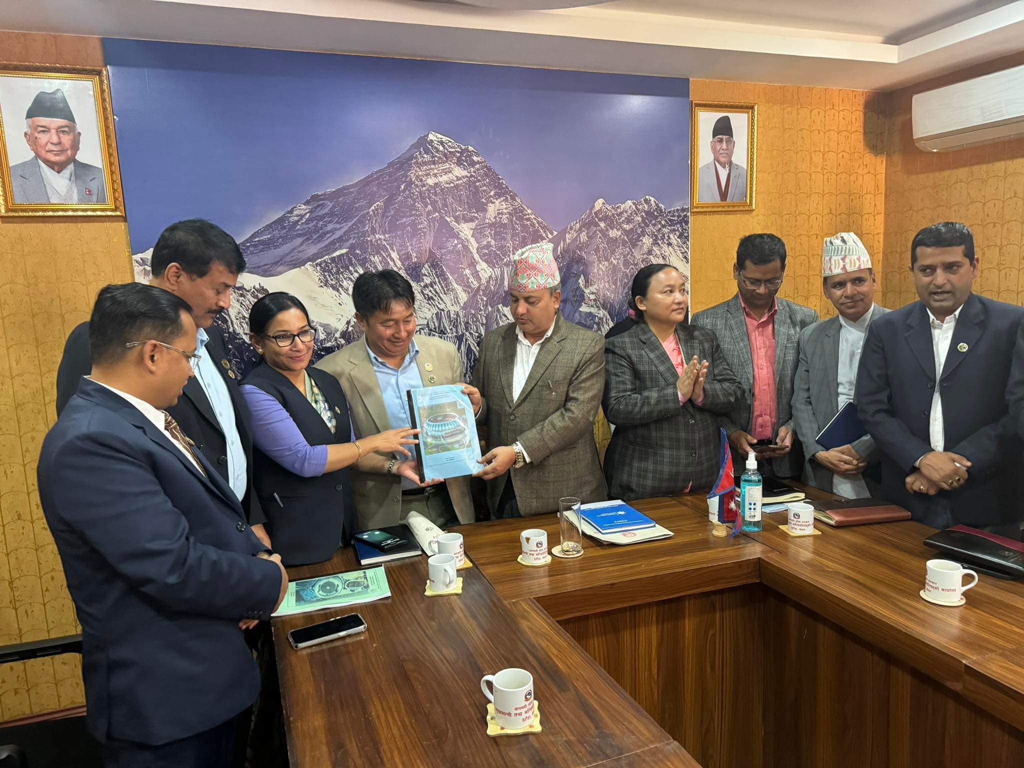 प्रदेश सरकार र भरतपुर महानगरको लगानीमा गौतम बुद्ध क्रिकेट रंगशाला निर्माणको काम अघि बढ्ने