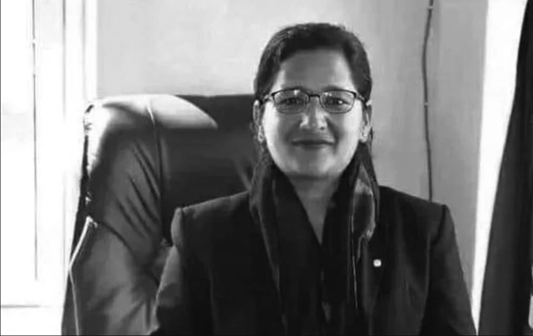 नलगाढ नगरपालिकाकी उपप्रमुख सिंहको भूकम्पमा परेर मृत्यु