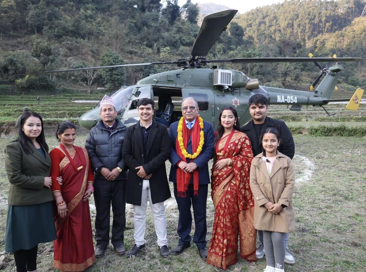 प्रधानमन्त्री प्रचण्डको तस्बिरको वास्तविकता यस्ताे