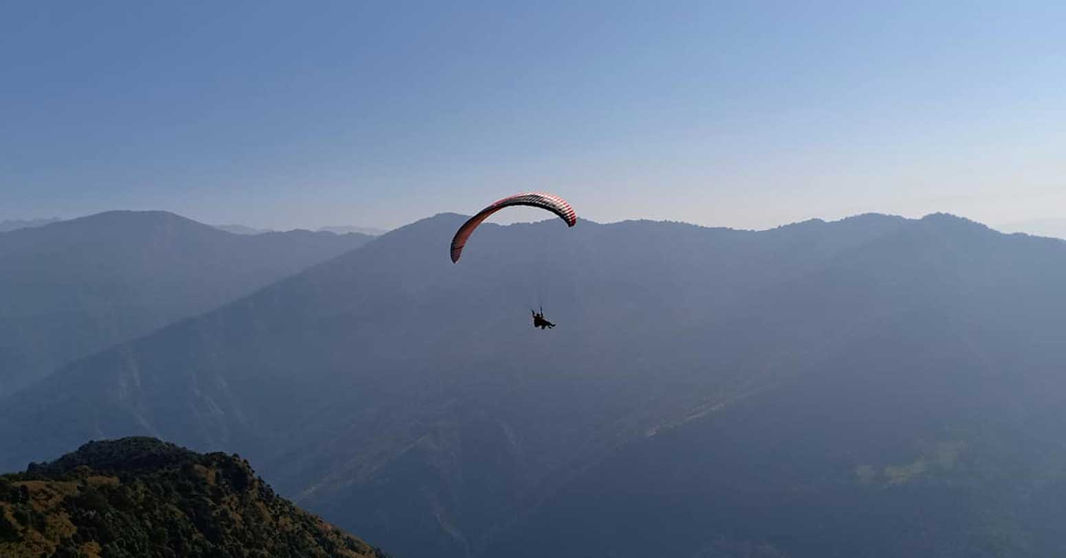 भरतपुरको दुई ठाउँबाट प्याराग्लाइडिङ गर्न सकिने