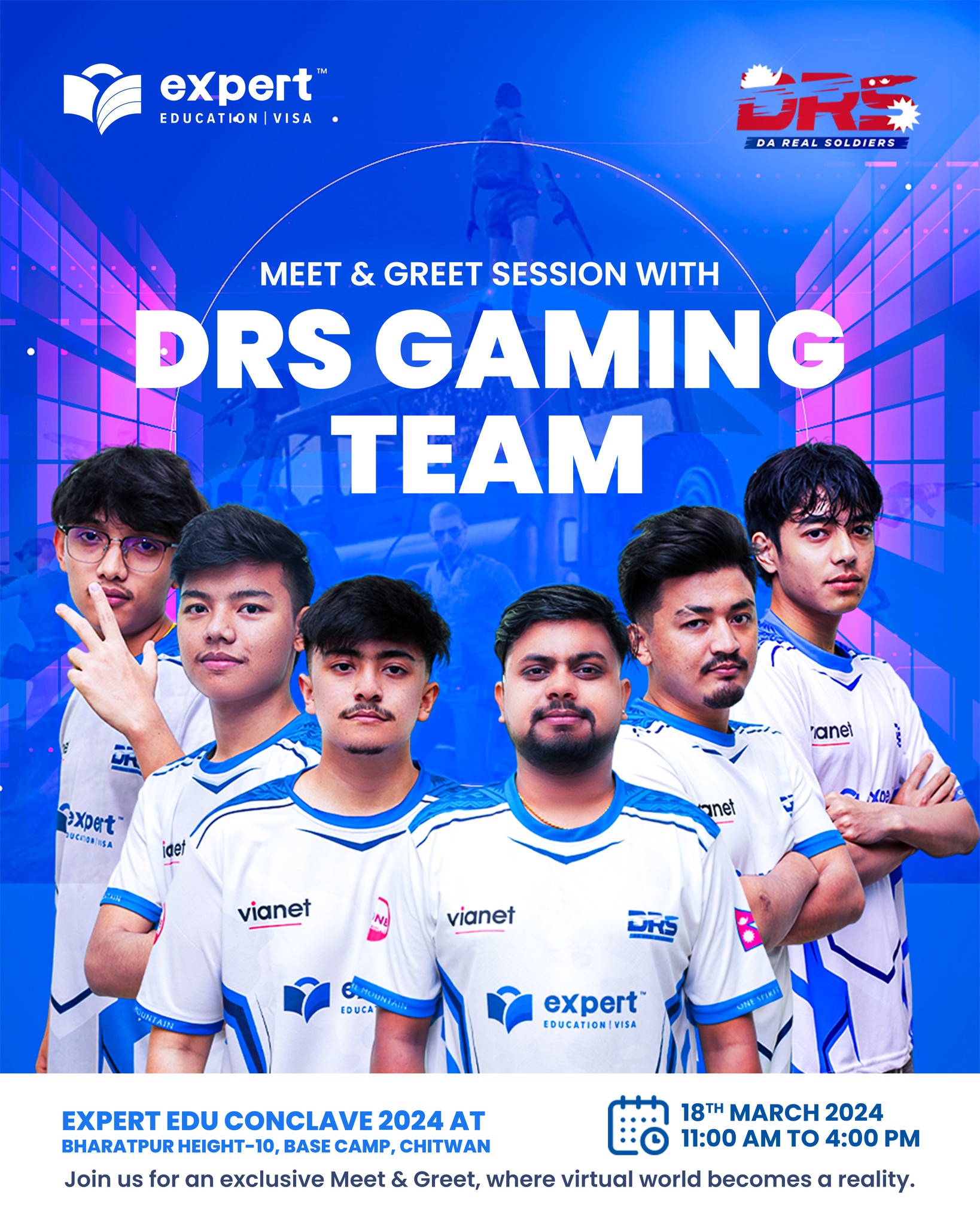 एक्सपर्ट एजुकेशन कन्क्लेभमा सहभागिता हुँदा डिआरएससंग भेट्न पाइने