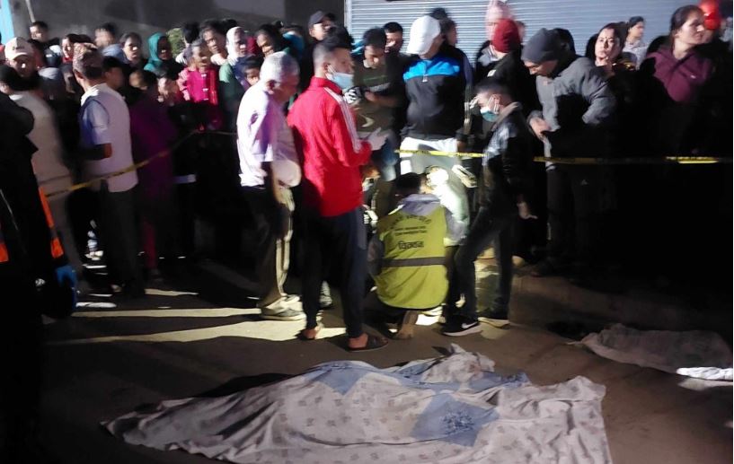 भरतपुरमा बसको ठक्करबाट बालकको घटनास्थलमै मृत्यु