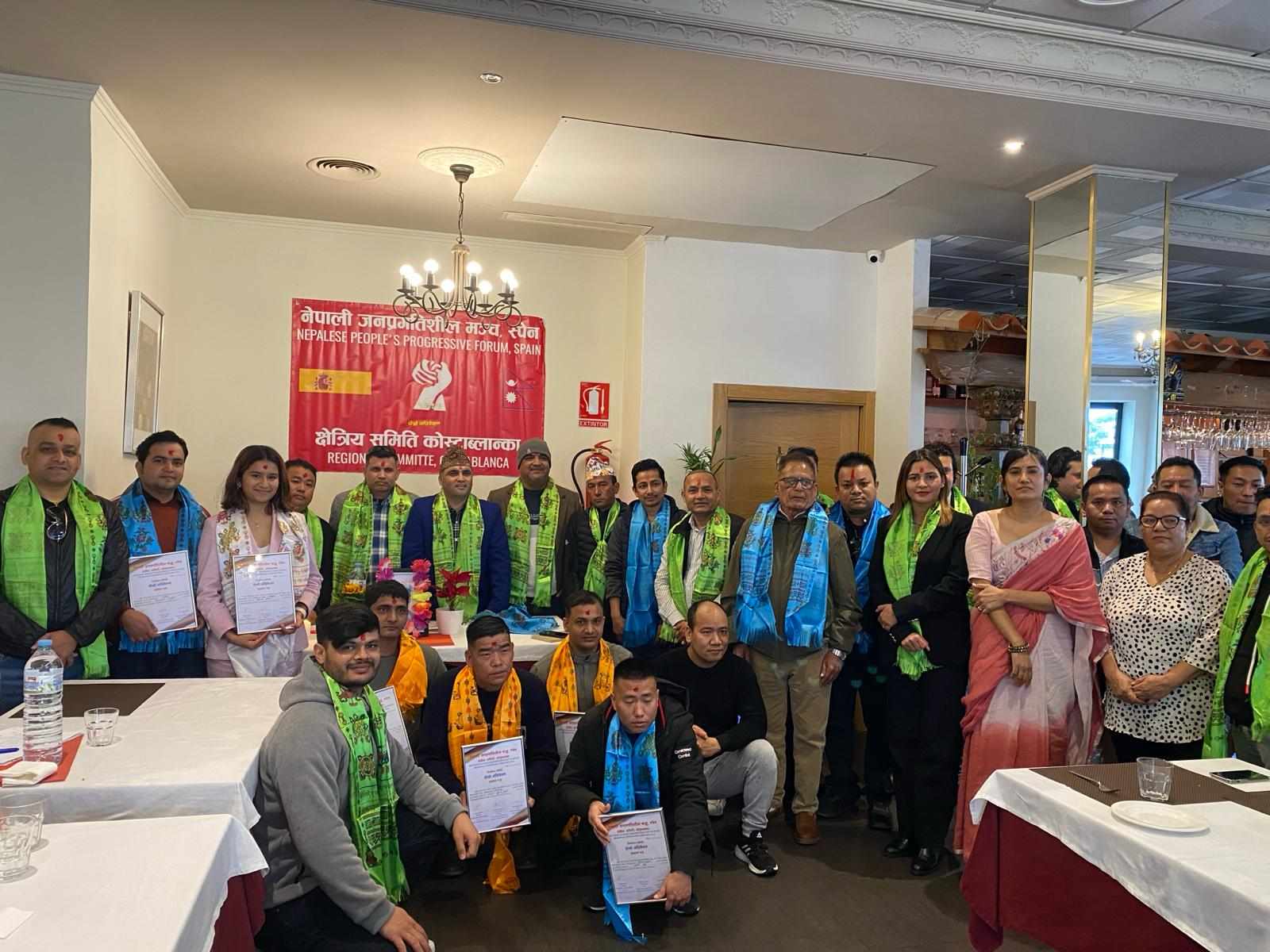 नेपाली जनप्रगतिशील मञ्च  कोष्टाव्लाङ्काको अध्यक्षमा बालकुमार बुढा, अधिवेशनमा भरतपुर भ्रमण वर्षको चर्चा