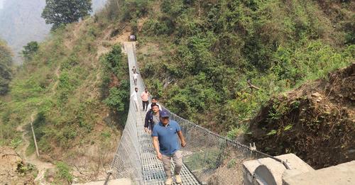 इच्छाकामनाको थाप्राङ-तिपाङ जोड्ने पुल निर्माण